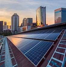 Commercial Building Solar Installation
